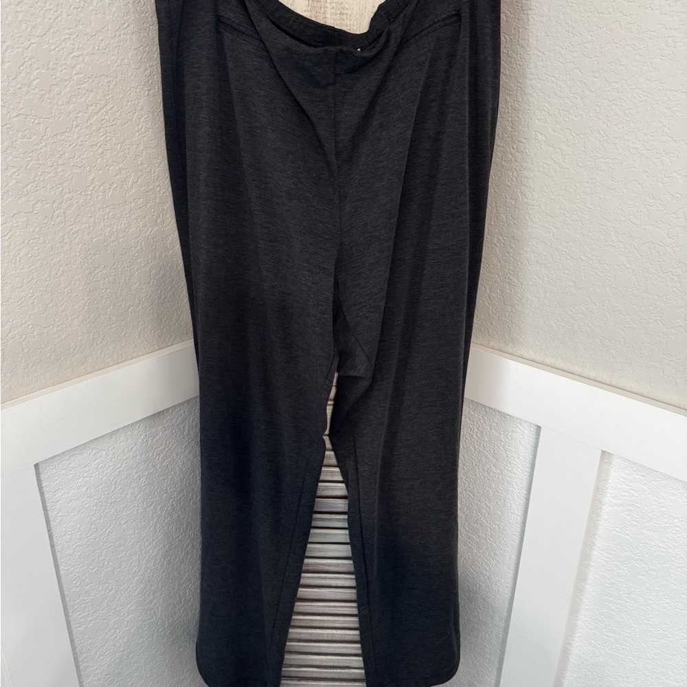 COMFY! Cato Women's Gray Dress Pants Size 22/24W Elastic Waistband